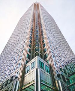 Low angle view of modern building