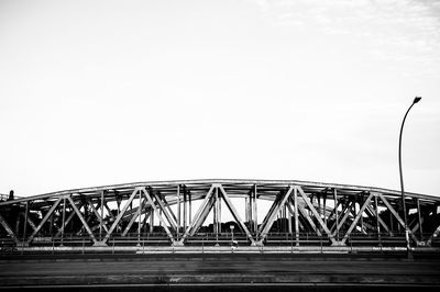 Low angle view of bridge