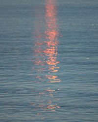 Full frame shot of sea against sky during sunset