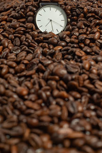 Close-up of coffee beans