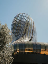 Low angle view of building against sky