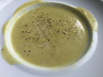 Close-up of food on table