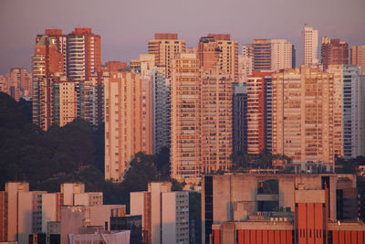 View of buildings in city