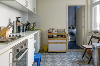 Interior of kitchen at home