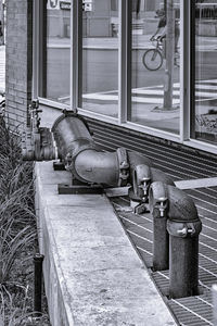 View of an abandoned building