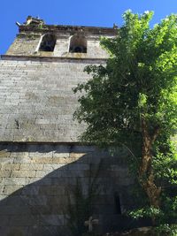 Low angle view of old building