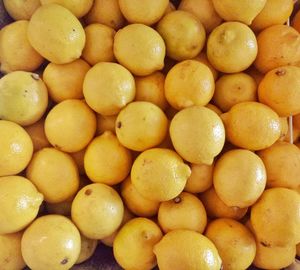 Full frame shot of oranges