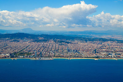 Aerial view of cityscape