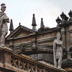 Low angle view of statue