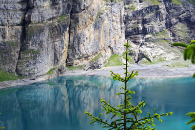 Scenic view of lake