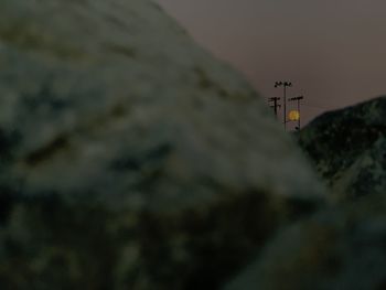 Low angle view of road against sky