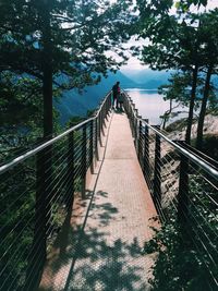 Hiking and enjoying a spectacular view over the fjord