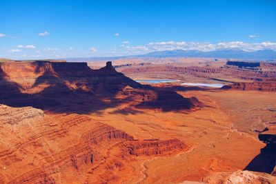 Scenic view of mountain against sky