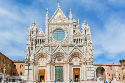 Low angle view of a church