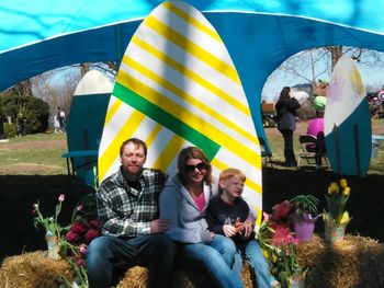 Woman standing in park