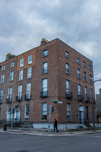 Apartments, pubs and church located near croke park stadium in dublin