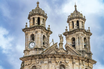 Low angle view of cathedral against sky