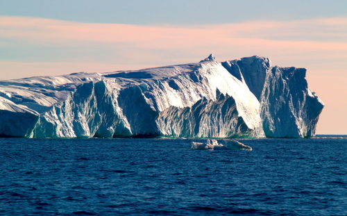 Panoramic view of sea against sky