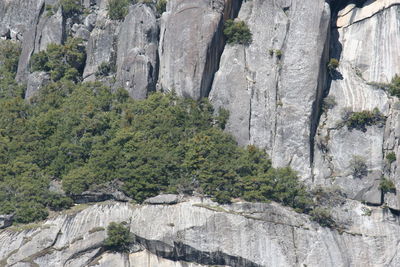 Scenic view of rocky mountains