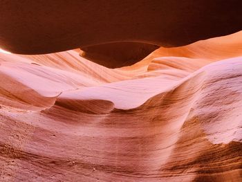 Rock formations in a desert