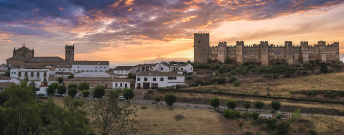 Buildings in city