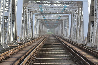 View of railroad tracks