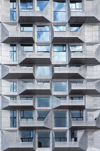 Full frame shot of modern building