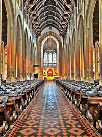 Interior of cathedral