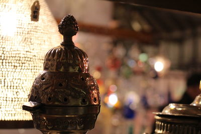 Arabic lamp with bokeh effekt