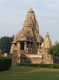 Lakshmana temple built by chandella dynasty around 950ad, khajuraho, india 2019