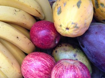 Various fruits for sale at market stall