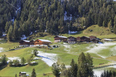 Rural village in the alps