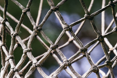 Full frame shot of net