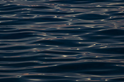 Full frame shot of rippled water