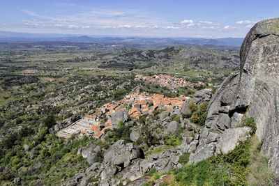 Aerial view of landscape