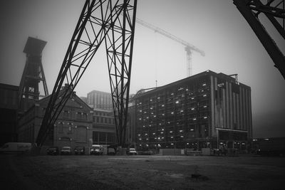 Low angle view of buildings against sky