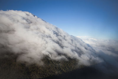 Low angle view of clouds in sky