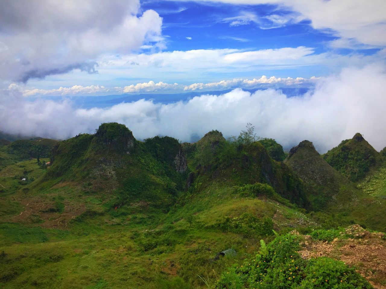 PANORAMIC VIEW OF LAND AGAINST SKY