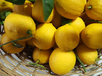 Full frame shot of oranges