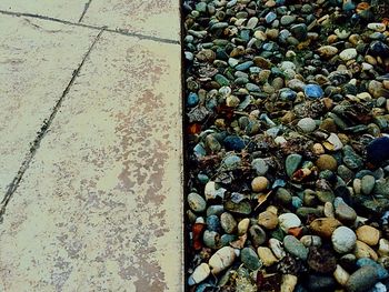 Full frame shot of stones