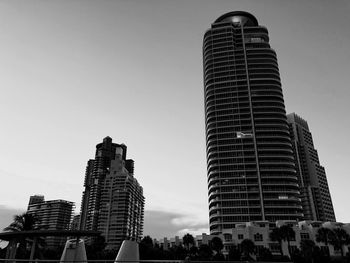 Low angle view of buildings against sky