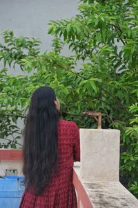 rear view