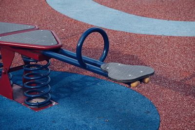 Swing in the playground