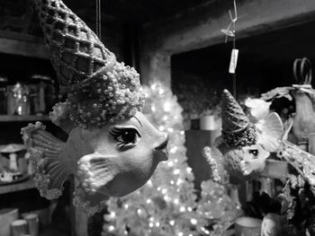 Close-up of christmas decoration