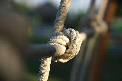 Close-up of rope