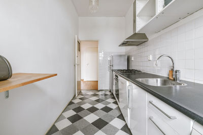 Interior of bathroom