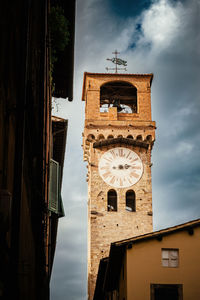 Low angle view of building against sky