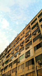 Low angle view of building against sky