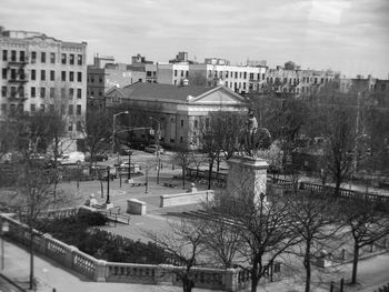 Buildings in city