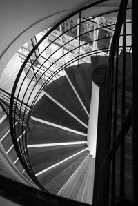 Low angle view of staircase